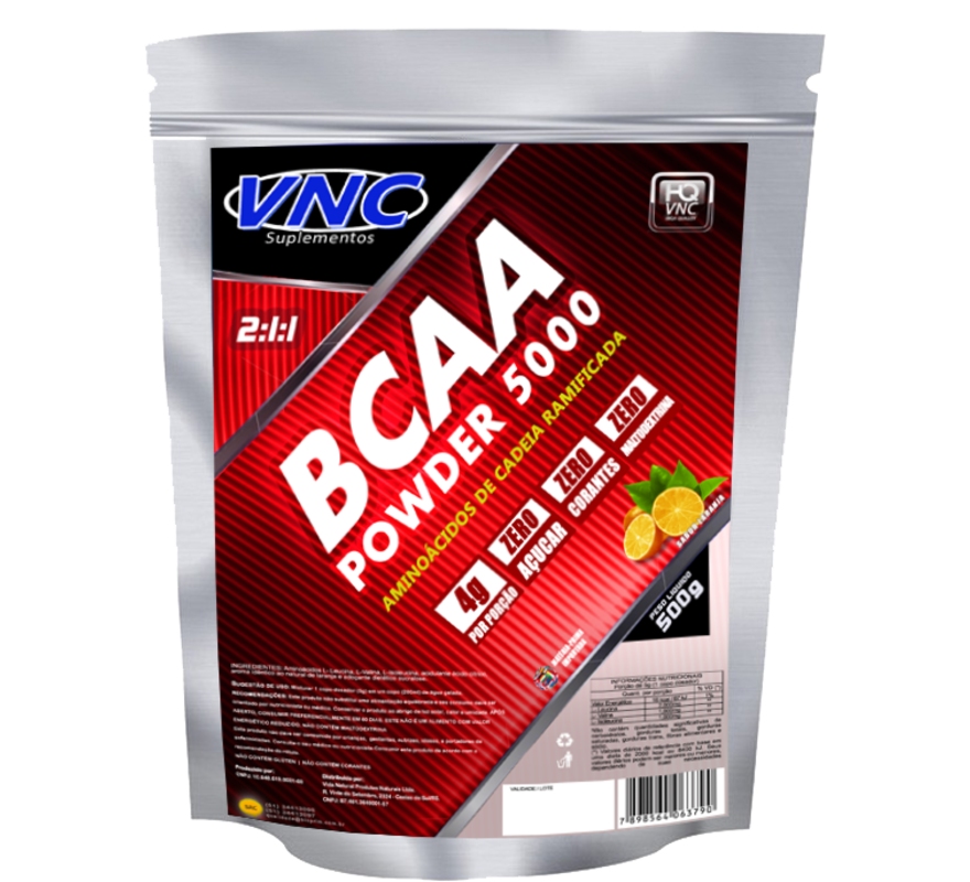 BCAA POWDER 500g Vida Natural Caxias Loja virtual de suplementos alimentares