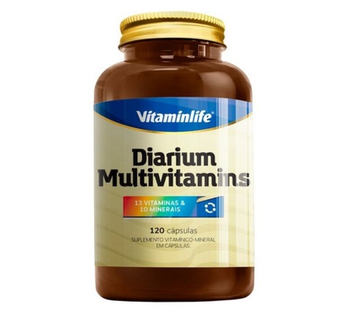 DIARIUM MULTIVITAMINS - 120 CÁPSULAS - VITAMINLIFE