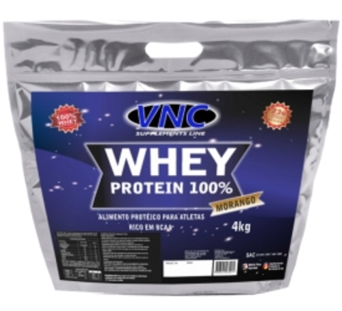 100% WHEY PROTEIN 4Kg - VNC SUPLEMENTOS