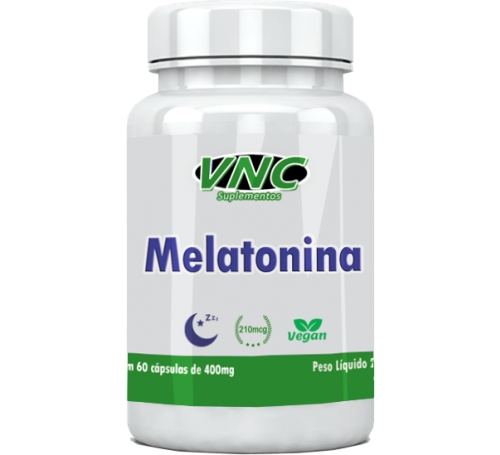 MELATONINA 210MCG 60 CAPSULAS - VNC SUPLEMENTOS