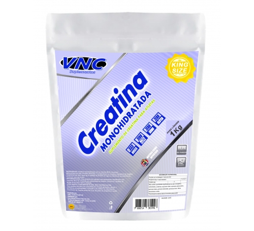 CREATINA PURA MONOHIDRATADA 1KG - VNC SUPLEMENTOS