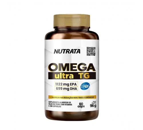 Ômega 3 Ultra TG - 60 cápsulas - Nutrata