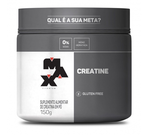 CREATINA MONOHIDRATADA (150G) - MAX TITANIUM