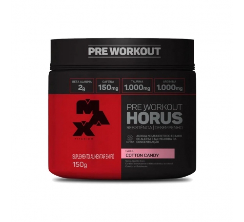 Hórus Pre Workout 150g - Max Titanium