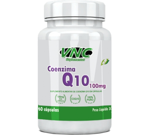 COENZIMA Q10 100MG - 60 CÁPSULAS  - VNC SUPLEMENTOS