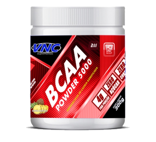 BCAA EM PÓ 5000 - 300g - VNC SUPLEMENTOS