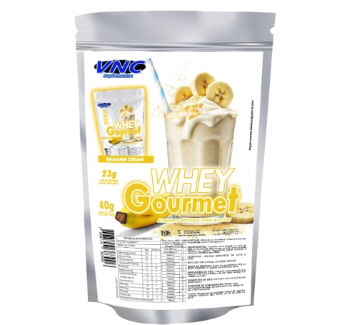 WHEY GOURMET 40g (SACHÊ) - VNC SUPLEMENTOS