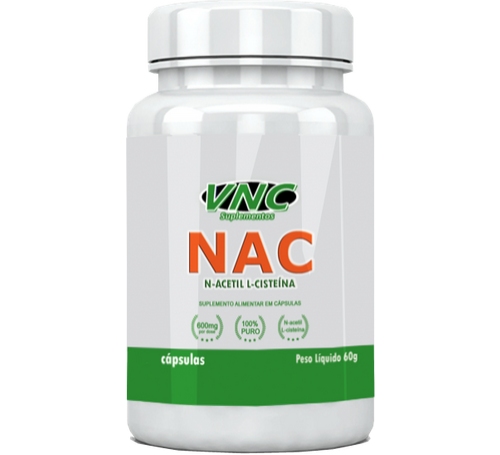 NAC 600MG - 60 CAPS - VNC SUPLEMENTOS